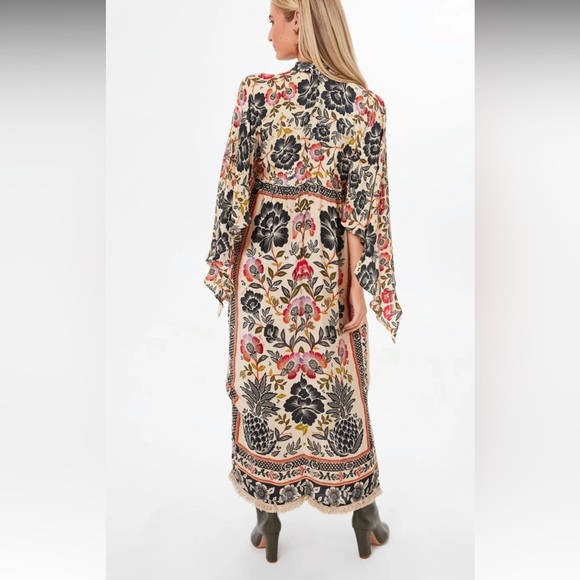 Farm Rio Romantic Garden Maxi Dress XM - Picture 4 of 9